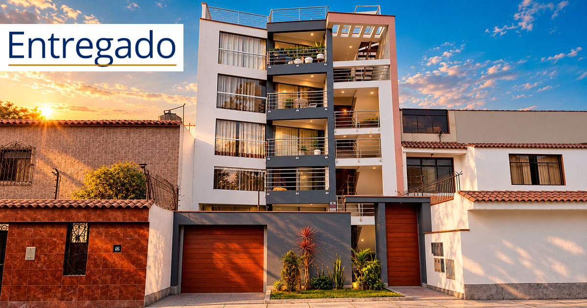 Inmobiliaria Buleje, proyecto entregado en ATE y familias viviendo