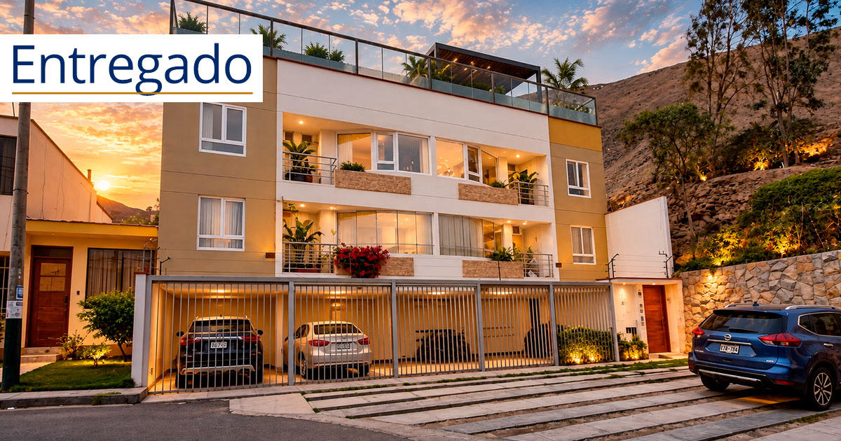 Inmobiliaria Buleje, proyecto entregado en La Molina y familias viviendo
